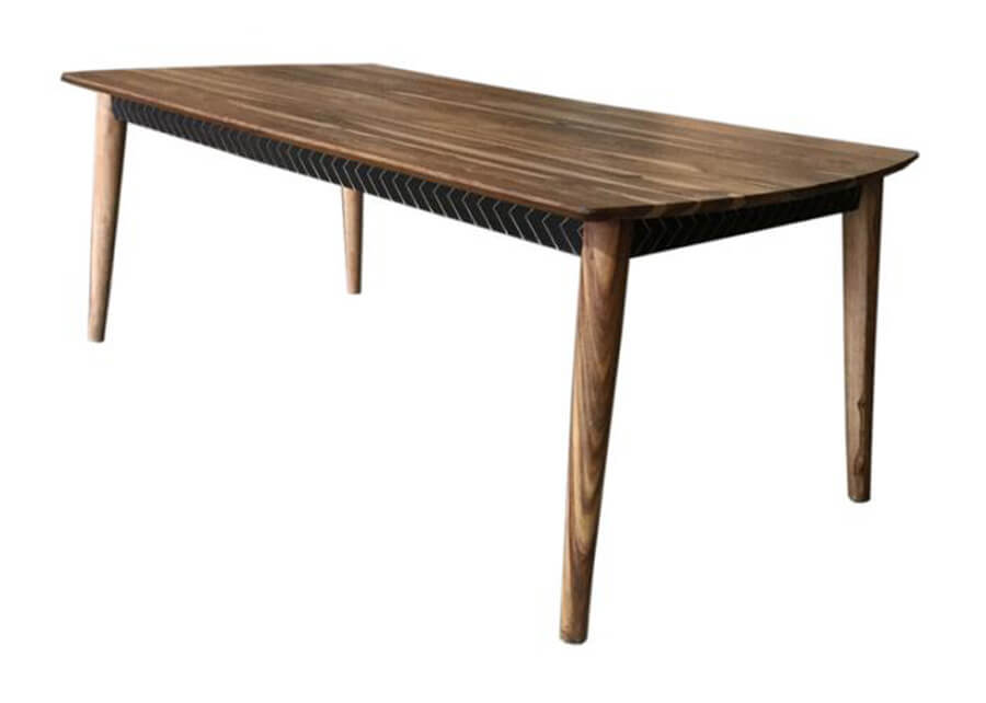 Wooden Dining table Natural Sheesham – Caravana Furniture Shop