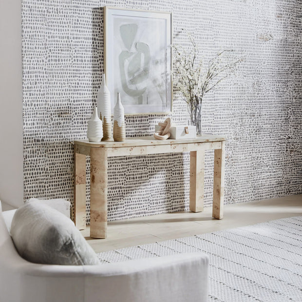Mappa Burl Console Table