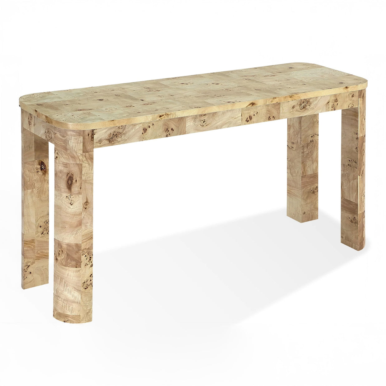 Mappa Burl Console Table