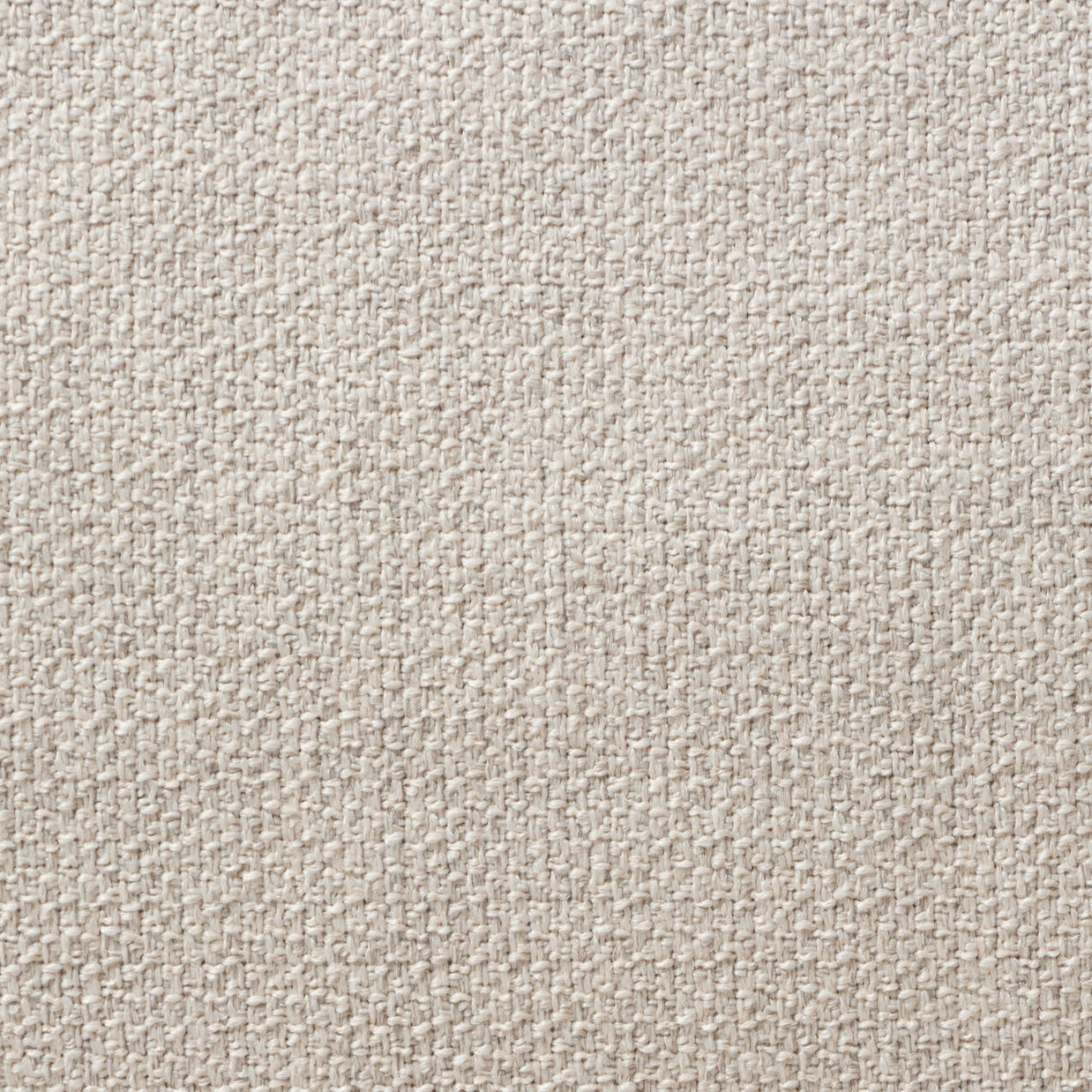 Close-up of cream polyester performance fabric