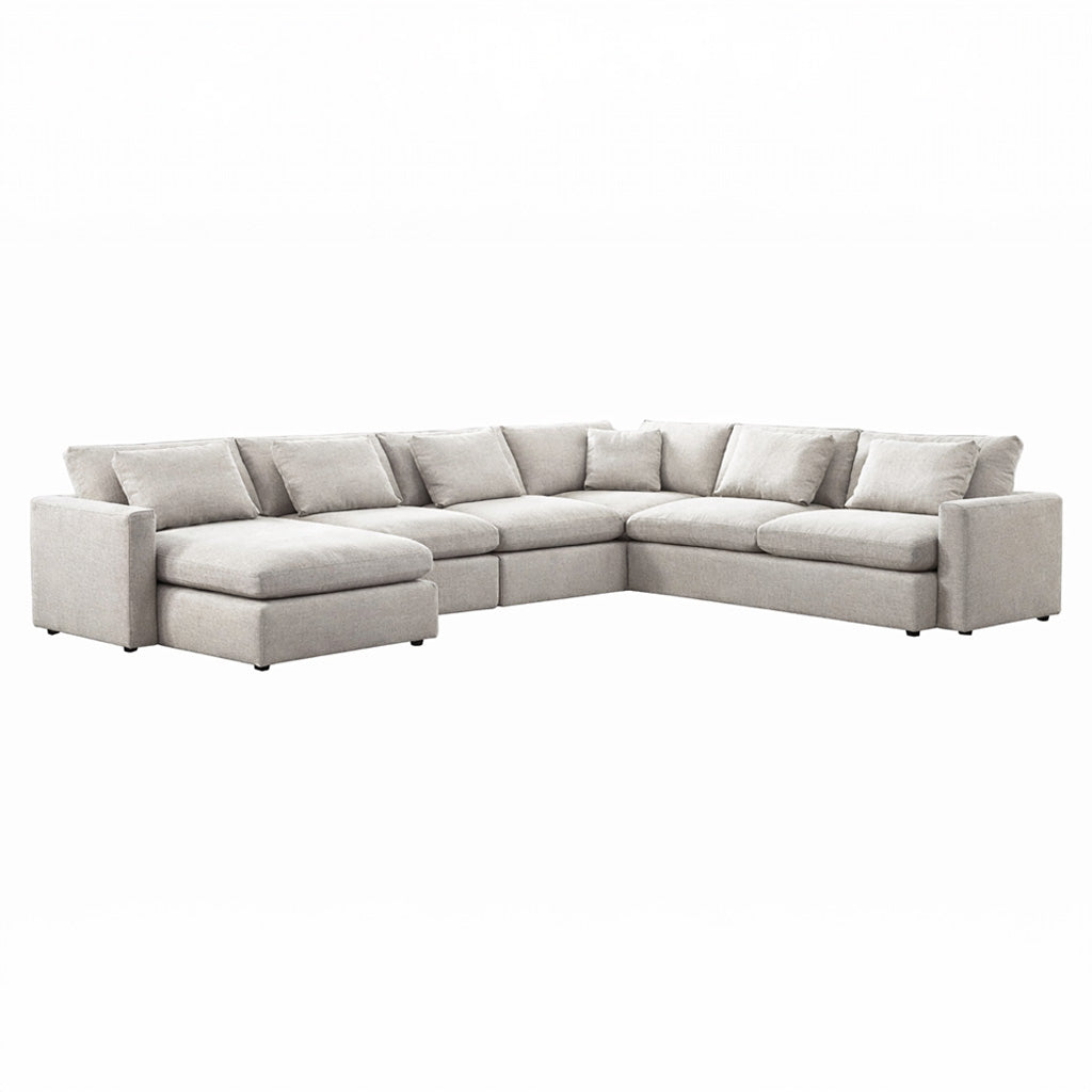 Contemporary Reversible 5 PC Modular Sectional