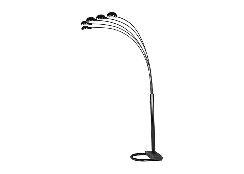 Curvy Black Floor Lamp
