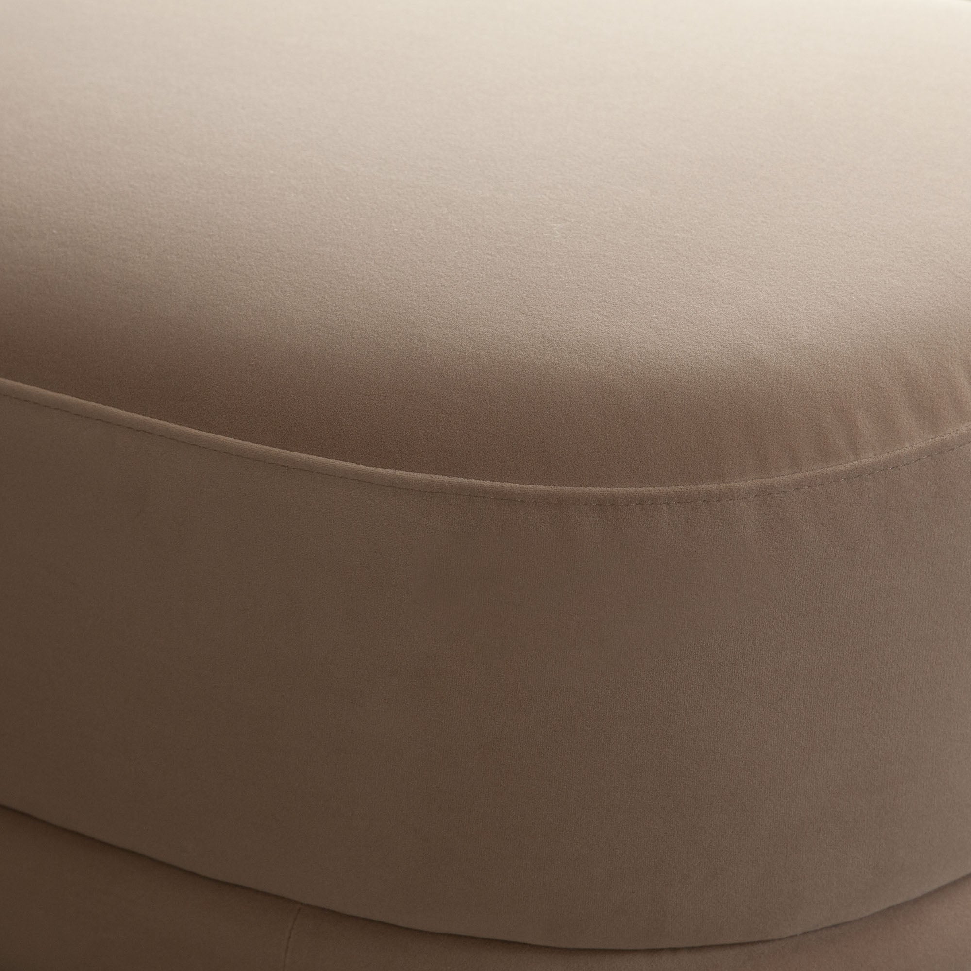 Sculpted Performance Fabric Bench