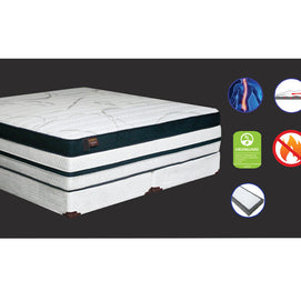 Medium Plush 14.5″ California King Gel Infused Memory Foam Hybrid Mattress