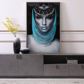Gray Crackle Lacquer Finish TV Stand