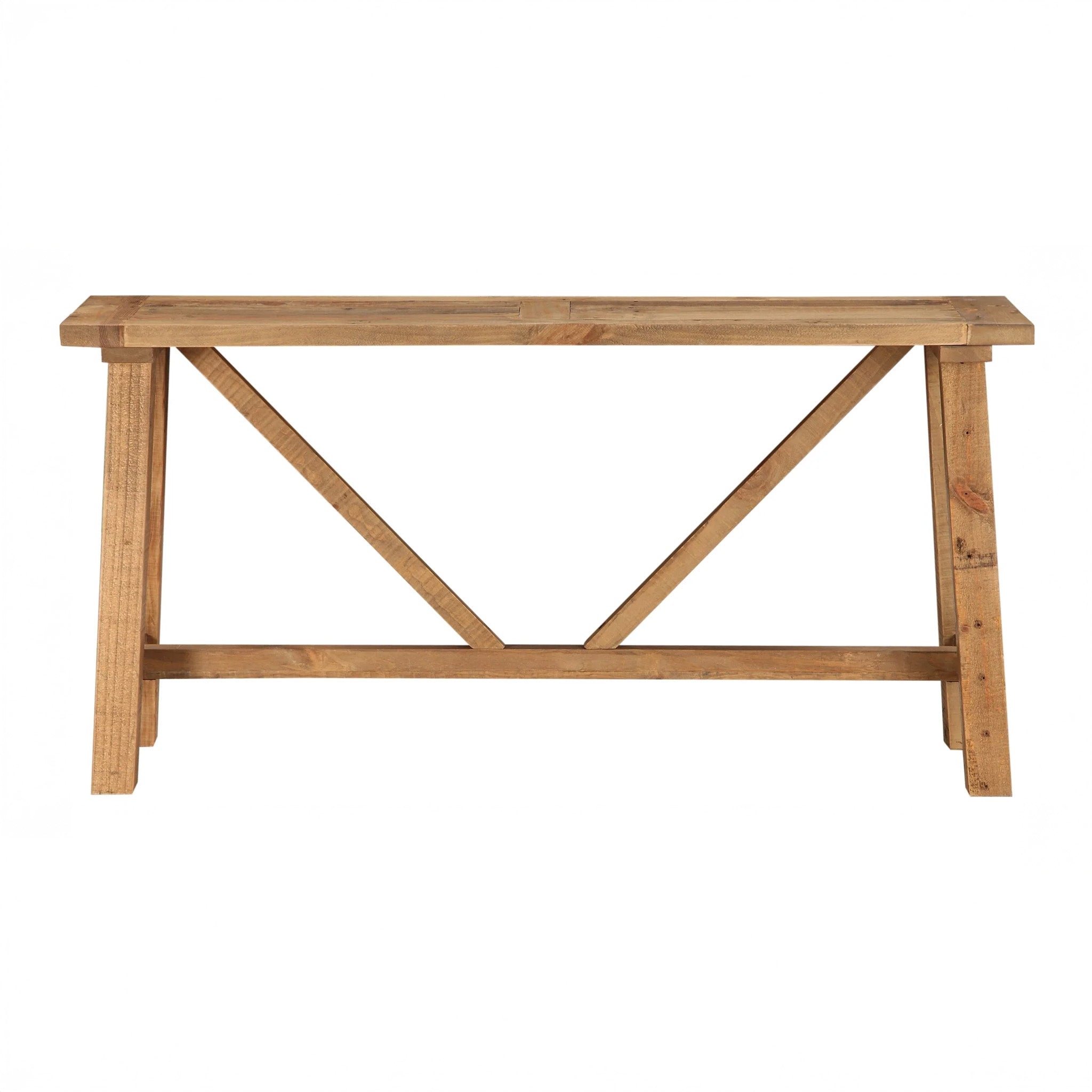 Reclaimed Wood Farmhouse Console Table