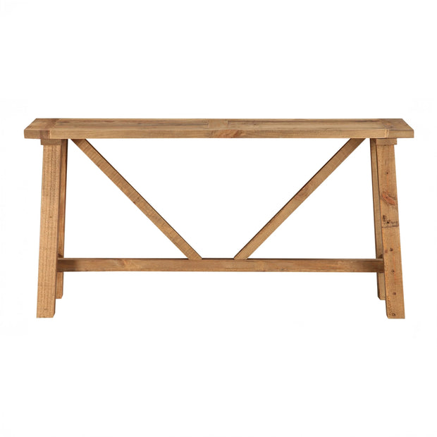 Reclaimed Wood Farmhouse Console Table