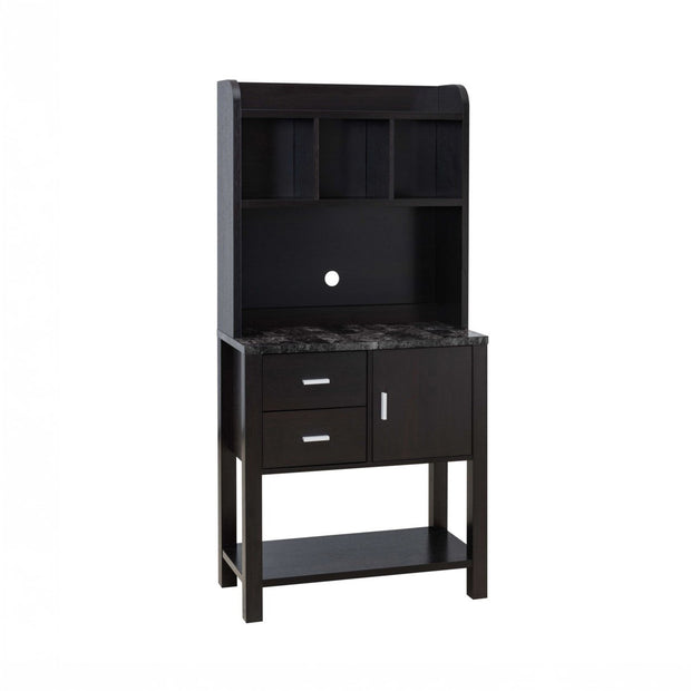 Red Cocoa Kitchen Storage Cabinet