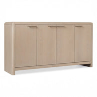Organic Modern 4 Door Ash Wood Sideboard
