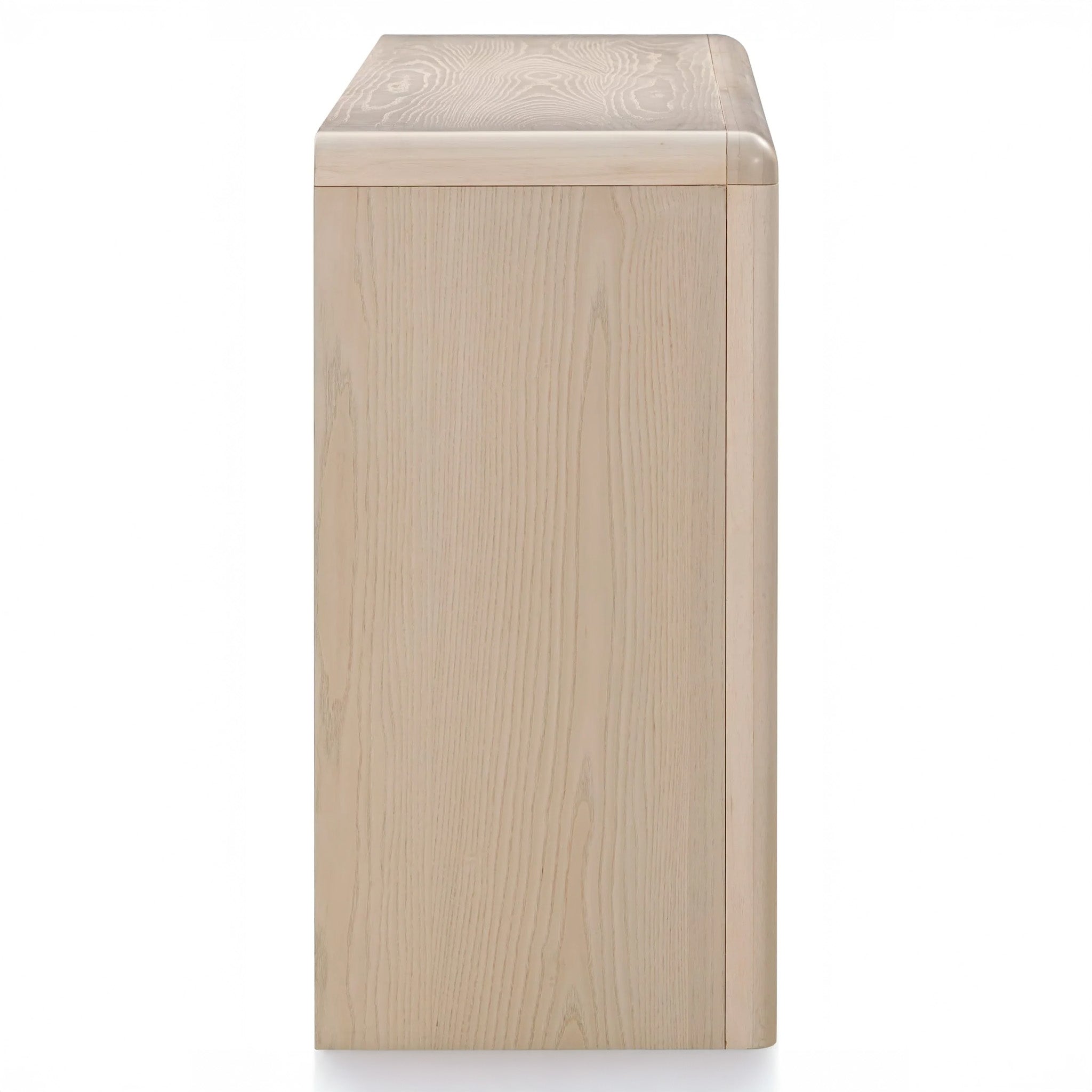 Organic Modern 4 Door Ash Wood Sideboard