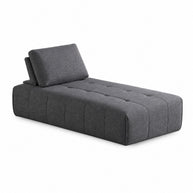 Convertible Space Gray Lounger