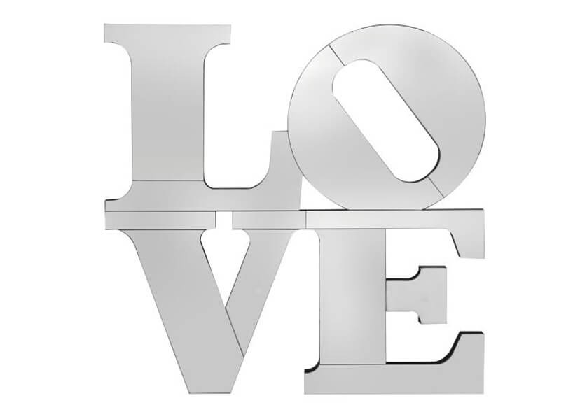 Love Accent Mirror