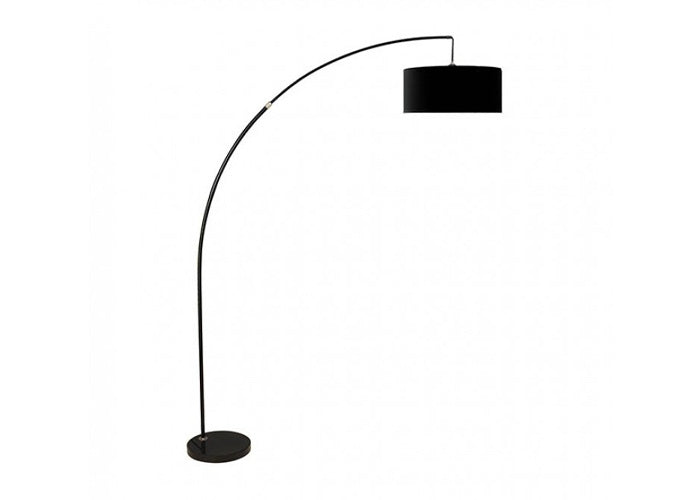 Black Marble Arched Floor Lamp