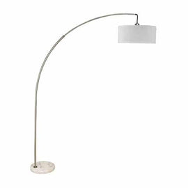 White Marble Arched Floor Lamp