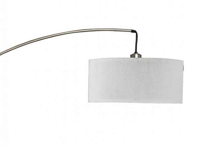 White Marble Arched Floor Lamp