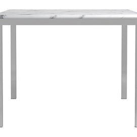Marble & Chrome Dining Table