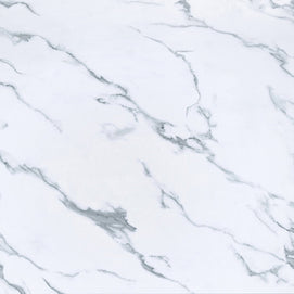 Marble & Chrome Dining Table