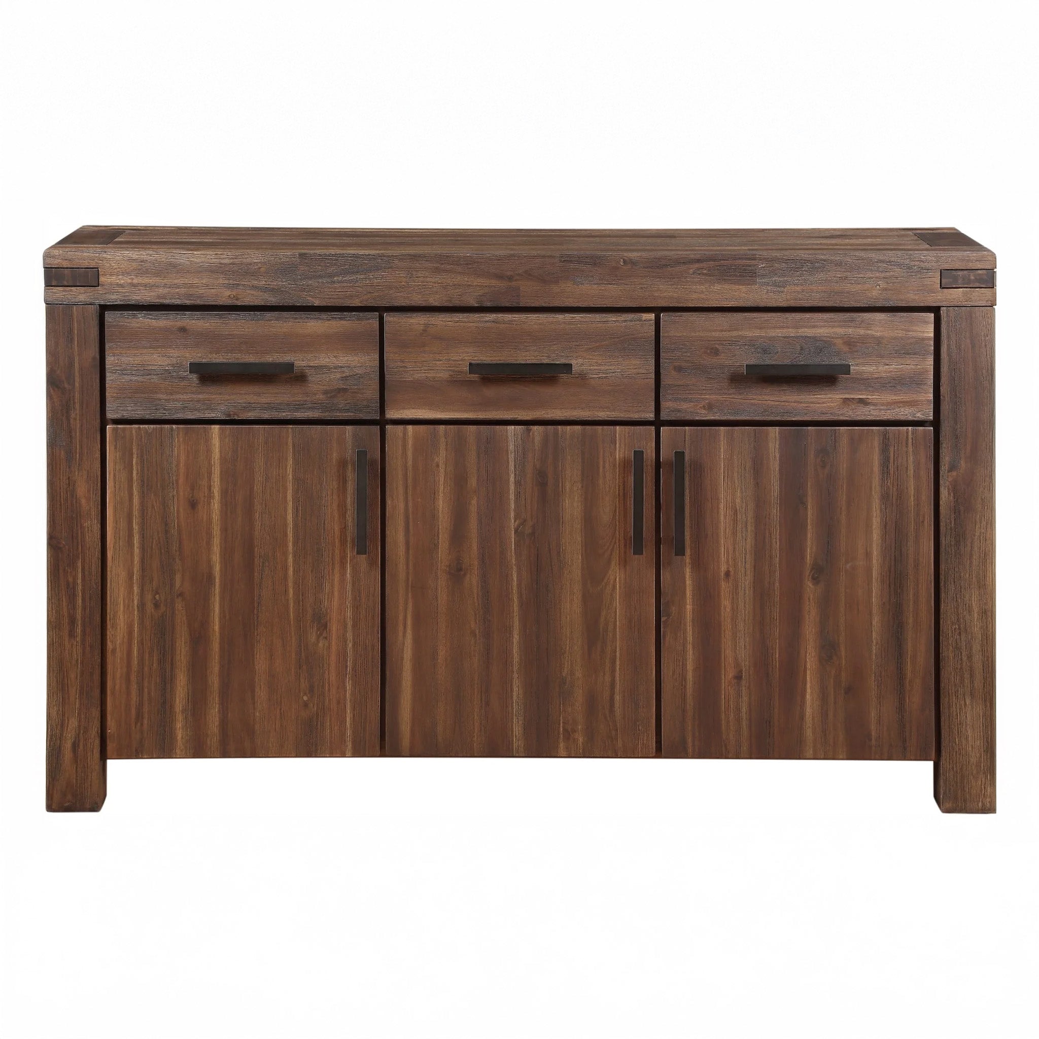 Rustic Solid Acacia Wood Sideboard