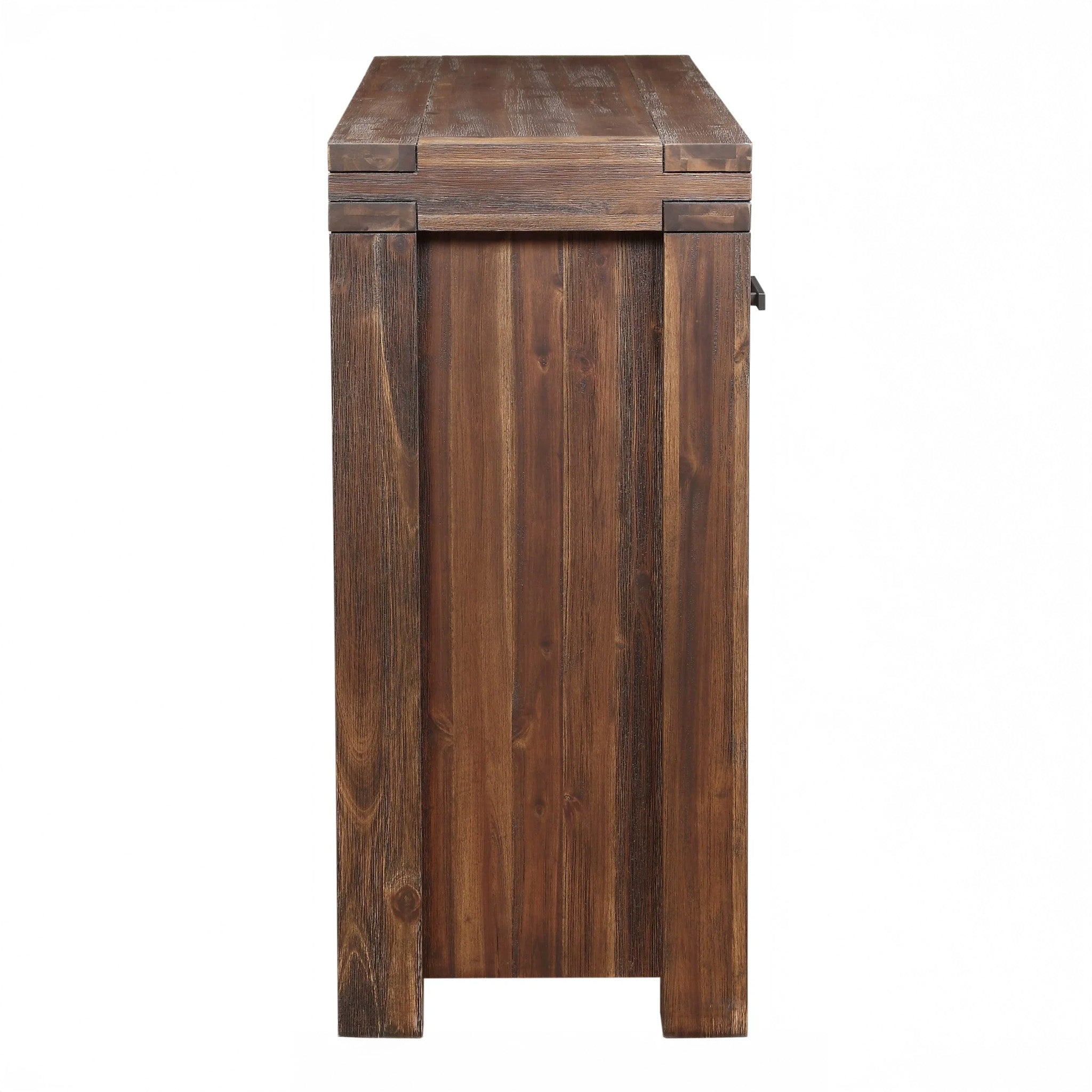 Rustic Solid Acacia Wood Sideboard