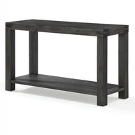 Solid Wood Console Table In Brick Brown or Graphite