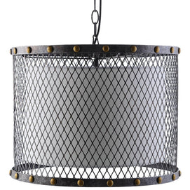 Metal Mesh Chandelier