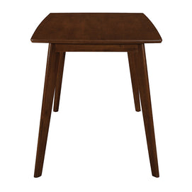 Mid-Century Inspired Chestnut Dining Table