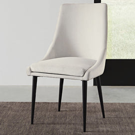 Mid-Century Modern Metal & Stone-Top 5-PC Dining Set