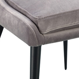 Mid-Century Style Velvet Dining Chairs