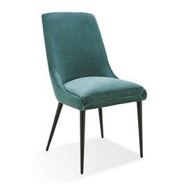 Mid-Century Style Velvet Dining Chairs
