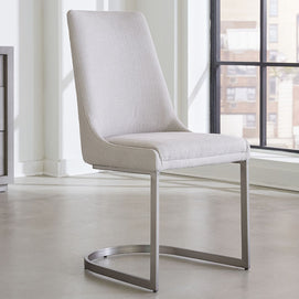 Mineral Gray Color Contemporary Dining Set