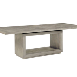 Mineral Gray Color Contemporary Dining Set