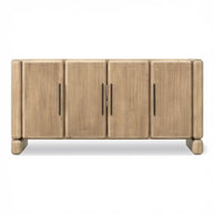 Modern Organic 4 Door Sideboard