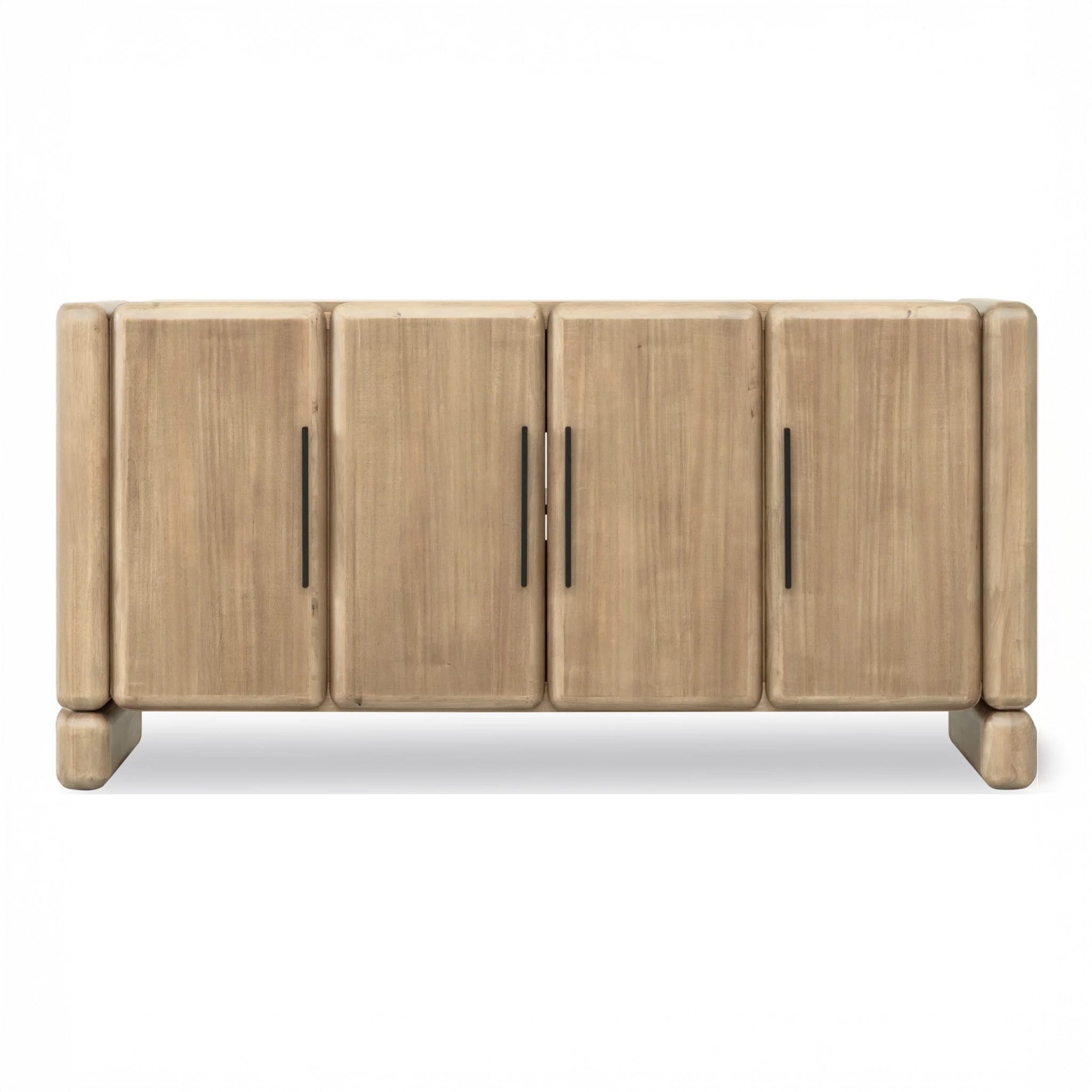 Modern Organic 4 Door Sideboard