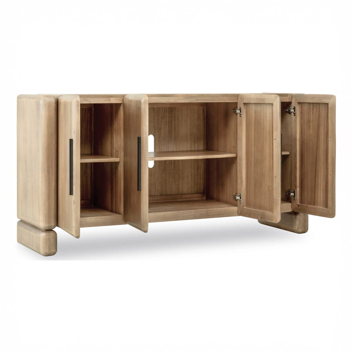 Modern Organic 4 Door Sideboard