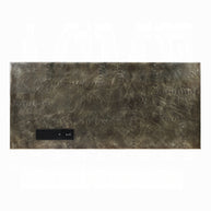 Industrial Bronze Aluminum Executive Desk