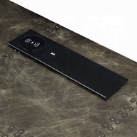 Industrial Bronze Aluminum Executive Desk
