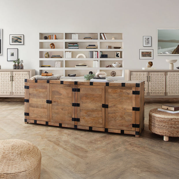 Oak Storage Sideboard