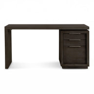 Single Pedestal Executive Desk in Solid Acacia