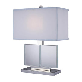 Rectangular Crystal Table Lamp