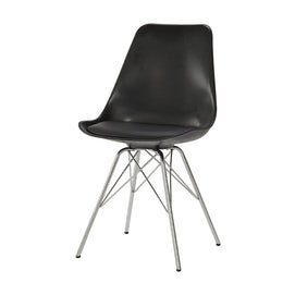 Retro-Inspired Glossy 5 PC Dining Set