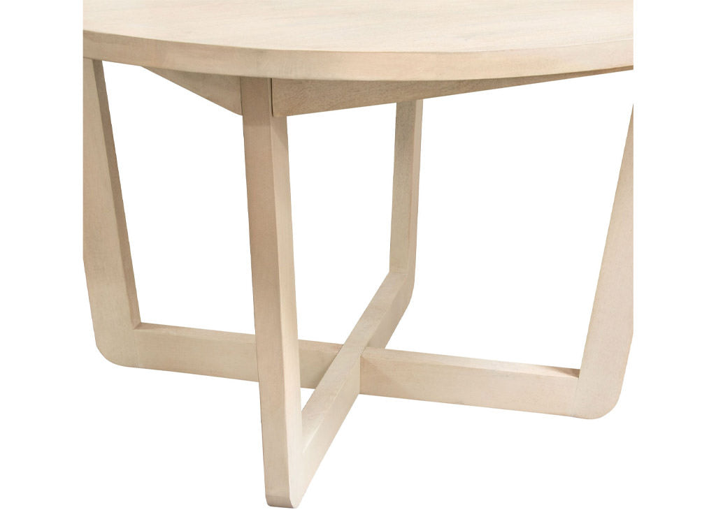 Natural Solid Mango Wood 5-PC Dining Set