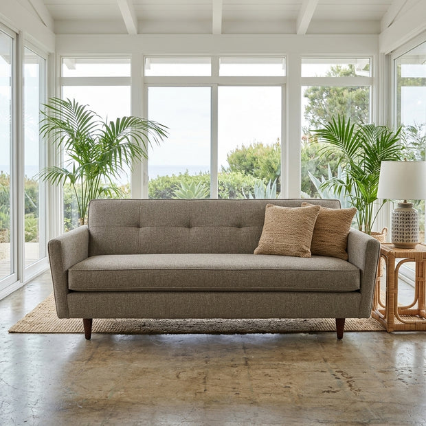 Tufted Mid Century Custom Sofa