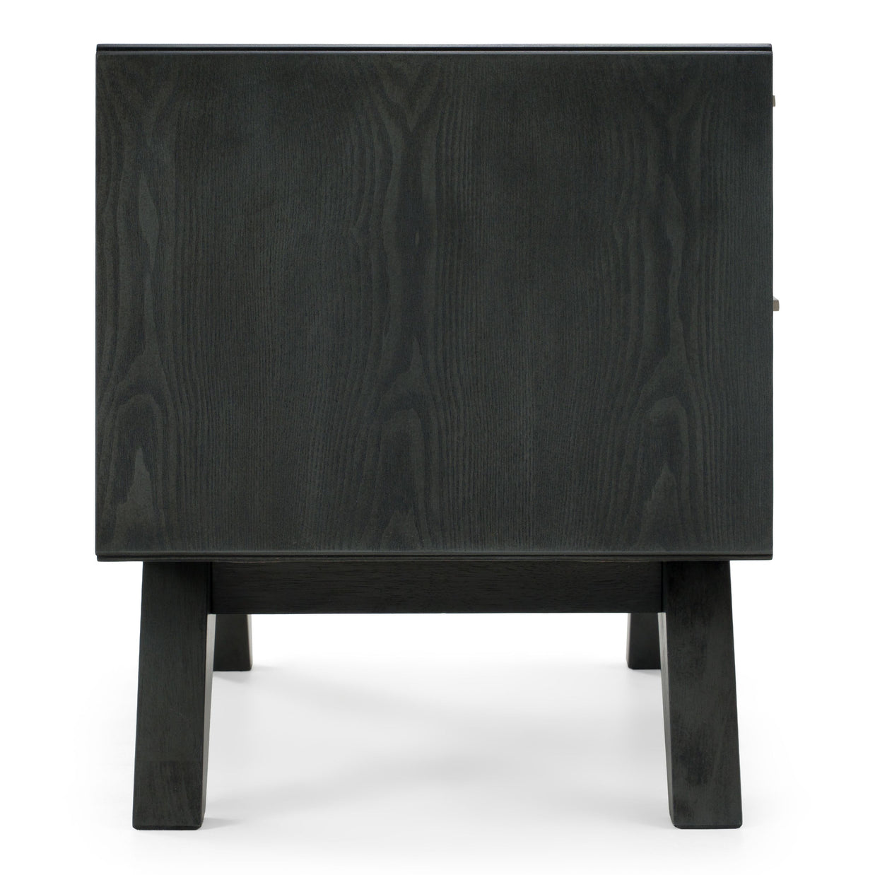 Gray Mid-Century Nightstand