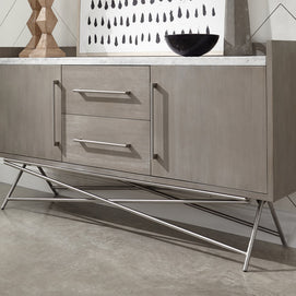 Marble & Gray Dining Server