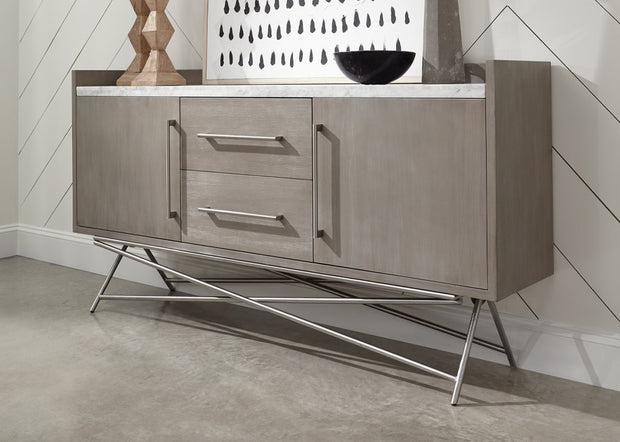 Marble & Gray Dining Server