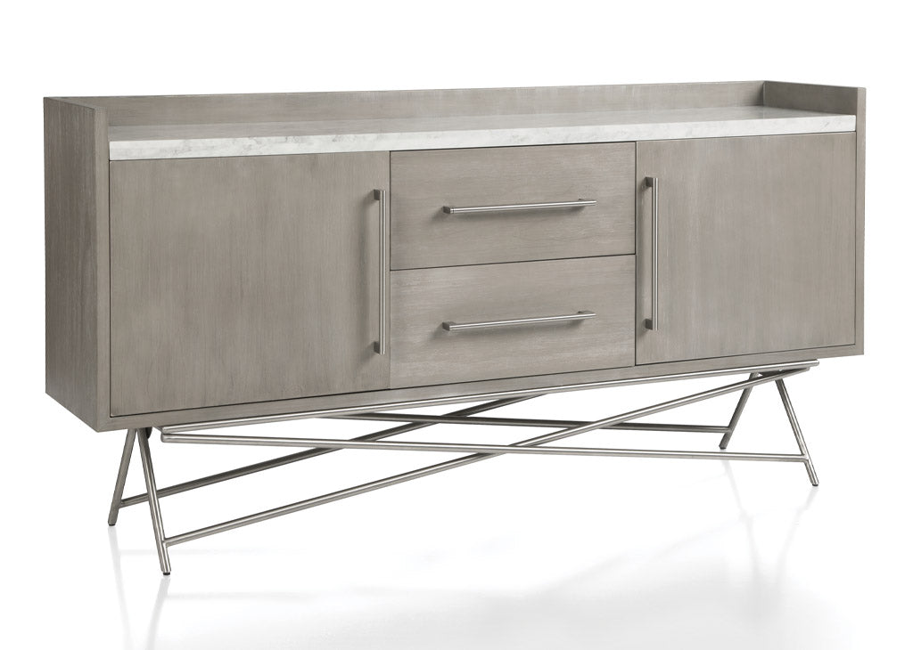 Marble & Gray Dining Server