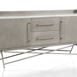 Marble & Gray Dining Server