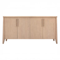 Four Door Ash Wood Sideboard