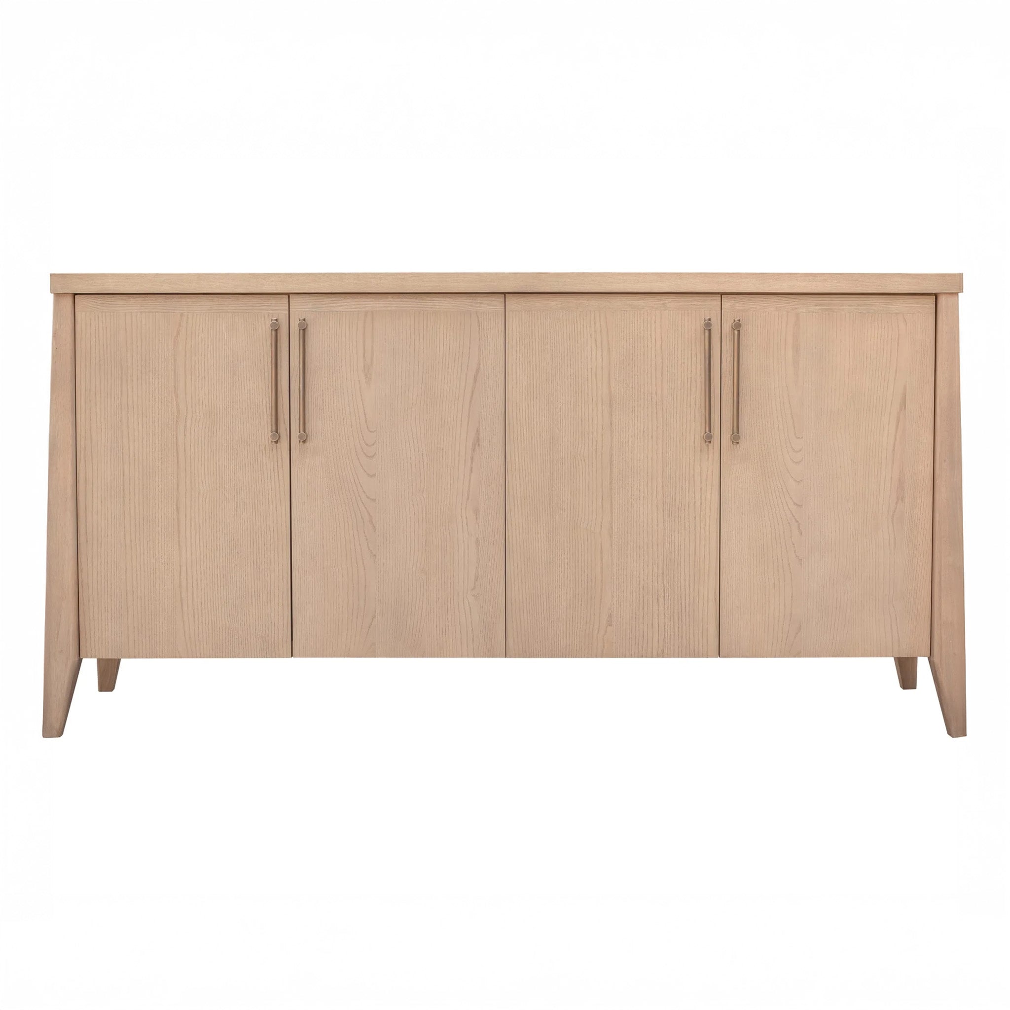Four Door Ash Wood Sideboard