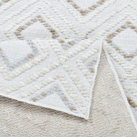 Machine Washable Diamond Area Rug
